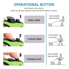 Correa para Mascotas con Agarre (Botón) - La Bolucompra
