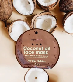 Mascarilla con Coco "Simple & Beauty"