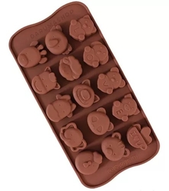 MOLDE DE SILICONA DE CHOCOLATE - tienda online