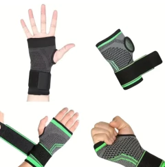 Muñequera Deportiva con Agarre desde la Mano