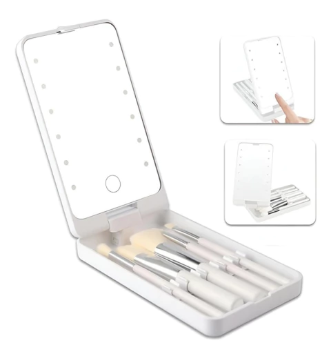 Organizador de Brochas con Espejo