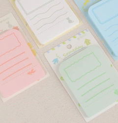 NOTAS ADHESIVAS CON COLOR/DIBUJO - comprar online