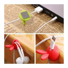 Organizador de cables - Conejitos x4 en internet