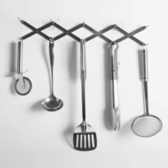 Organizador de platos extensible de acero inoxidable en internet