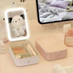 Portacosméticos con Espejo Led