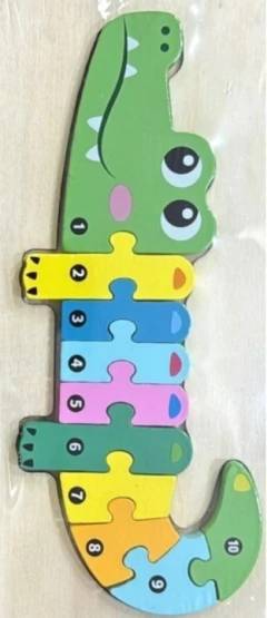 Rompecabeza Didáctico con Números - tienda online