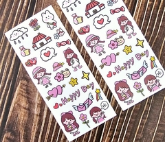 ORGANIZADOR CON LAPICERO CON STICKERS - La Bolucompra