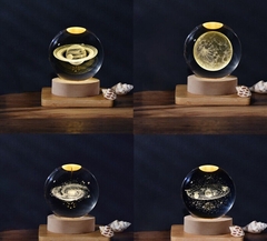 LÁMPARA CRISTAL NOCTURNA A USB - comprar online