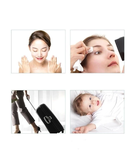 Toalla lavable limpieza facial