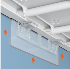 GANCHOS X4 ADHESIVO PARA ESTANTES, PLACARD, COCINA Y HOGAR en internet