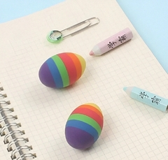 SET X2 HUEVITOS DE GOMA MULTICOLOR - comprar online