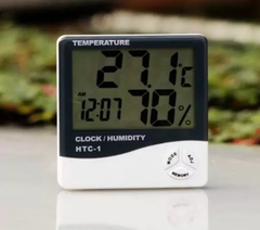 MEDIDOR HIGRÓMETRO - TERMÓMETRO - RELOJ DIGITAL