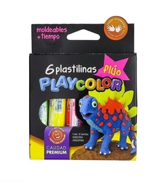 Plastilinas Pastel Playcolor X 6 Colores - tienda online
