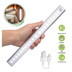 BARRA DE LUZ LED RECARGABLE USB CON SENSOR DE MOVIMIENTO