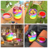 Balde Multicolor Plegable