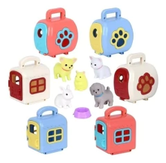 Casa de mascotas más accesorios en internet