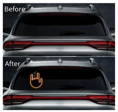 Imagen de MANO LED GESTO PARA AUTOMÓVIL