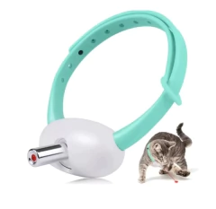 Collar Juguete Puntero Gato Láser Inteligente Usb