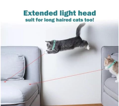 Collar Juguete Puntero Gato Láser Inteligente Usb - tienda online