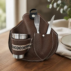 SET DE ASADO PERA CARPINCHO CON VASO