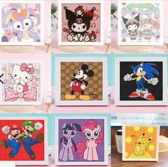 Kit de pintura + diamante - DIAMOND PAINTING - comprar online