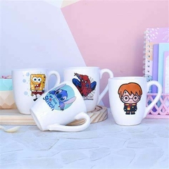 Taza bombe con personajes