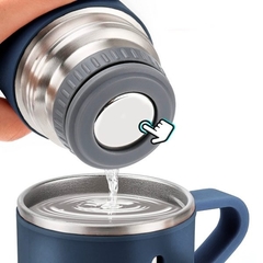 Imagen de Termo con tres tazas - Vacuum Flask