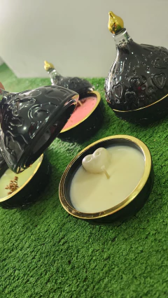 Vela de Soja en Caramelera con Tapa - comprar online