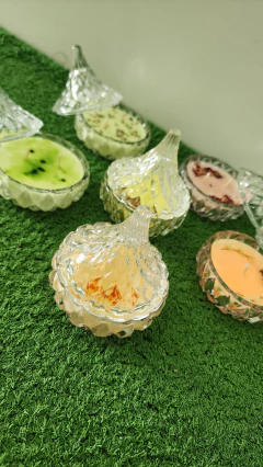 Vela de Soja en Caramelera Gota de Agua con Tapa - comprar online