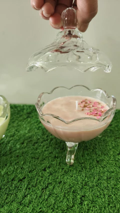 Vela de Soja en Caramelera con Tapa en internet