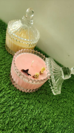 Vela de Soja en Frasco Chico con Tapa en internet