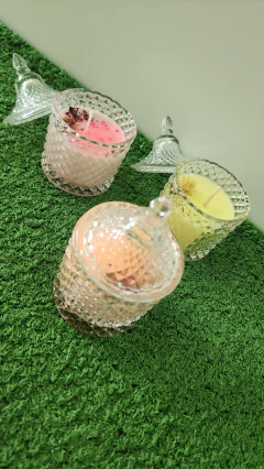 Vela de Soja en Frasco Chico con Tapa - comprar online