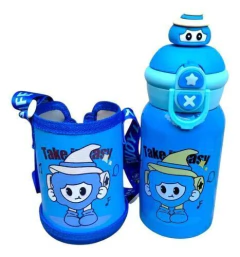 Botella Infantíl con Funda y Correa