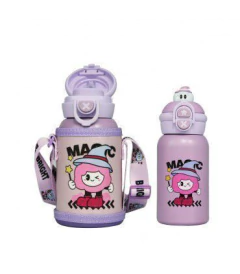 Botella Infantíl con Funda y Correa - La Bolucompra