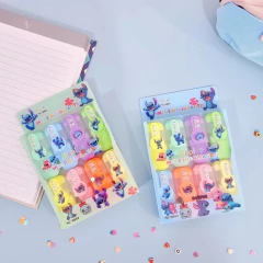 Set x 8 Mini Resaltadores Stitch