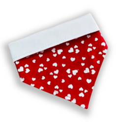 Bandana AUmor da Mamãe branca para pet - comprar online