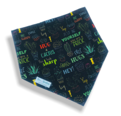 Bandana cacto neon para pet