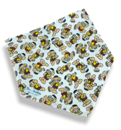 Bandana Cascão branco para pet