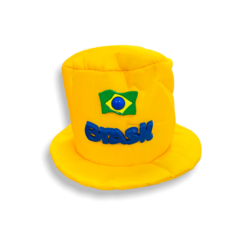Chapéu Brasil amarelo pet - comprar online
