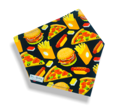 Bandana combo de lanches para pet