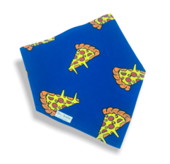 Bandana fatias de pizza para pet