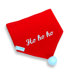 Bandana Ho ho ho com pompom