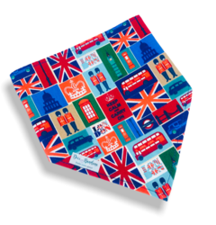 Bandana Londres quadros para pet