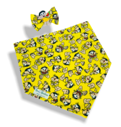 Bandana e laço Magali para pet