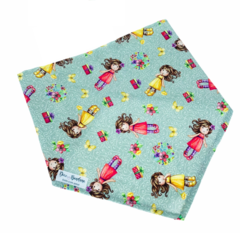 Bandana menininhas flores