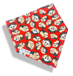 Bandana Mônica rostinhos para pet