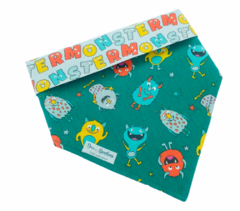 Bandana monstrinhos dupla face monster