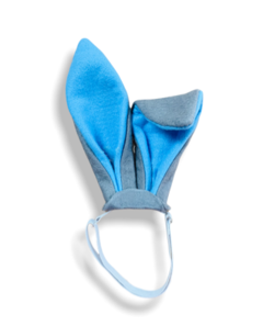 Orelha de coelho de Páscoa azul para pet