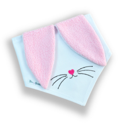 Bandana orelha rosa coelho para pet