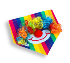 Bandana palhacinho peruquinha carnaval para pet - comprar online